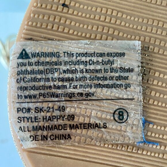 Forever Wedge Platform Sandals Open Toe Ankle Strap Women's Size 8 - Picture 11 of 15